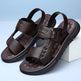 Soft Leather Men's Casual Beach Shoes Latex Pad  EX-STOCK CANADA