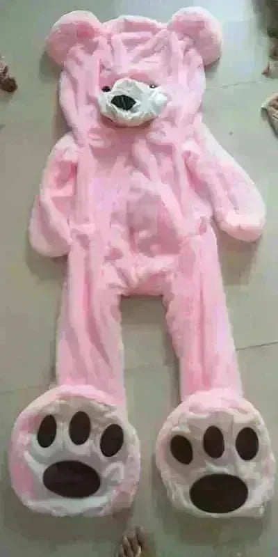 Soft Leather Shell Giant Teddy Bear Plush Toy - EX-STOCK CANADA