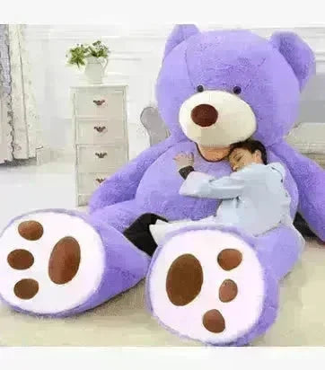 Soft Leather Shell Giant Teddy Bear Plush Toy - EX-STOCK CANADA