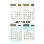 Solar Energy Mini Portable Calculator School Supplies Kawaii - EX-STOCK CANADA