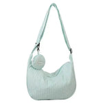 South Korea Ins Girl's Fashionable Cloud Puff Flower Shoulder Bag - EX-STOCK Canada