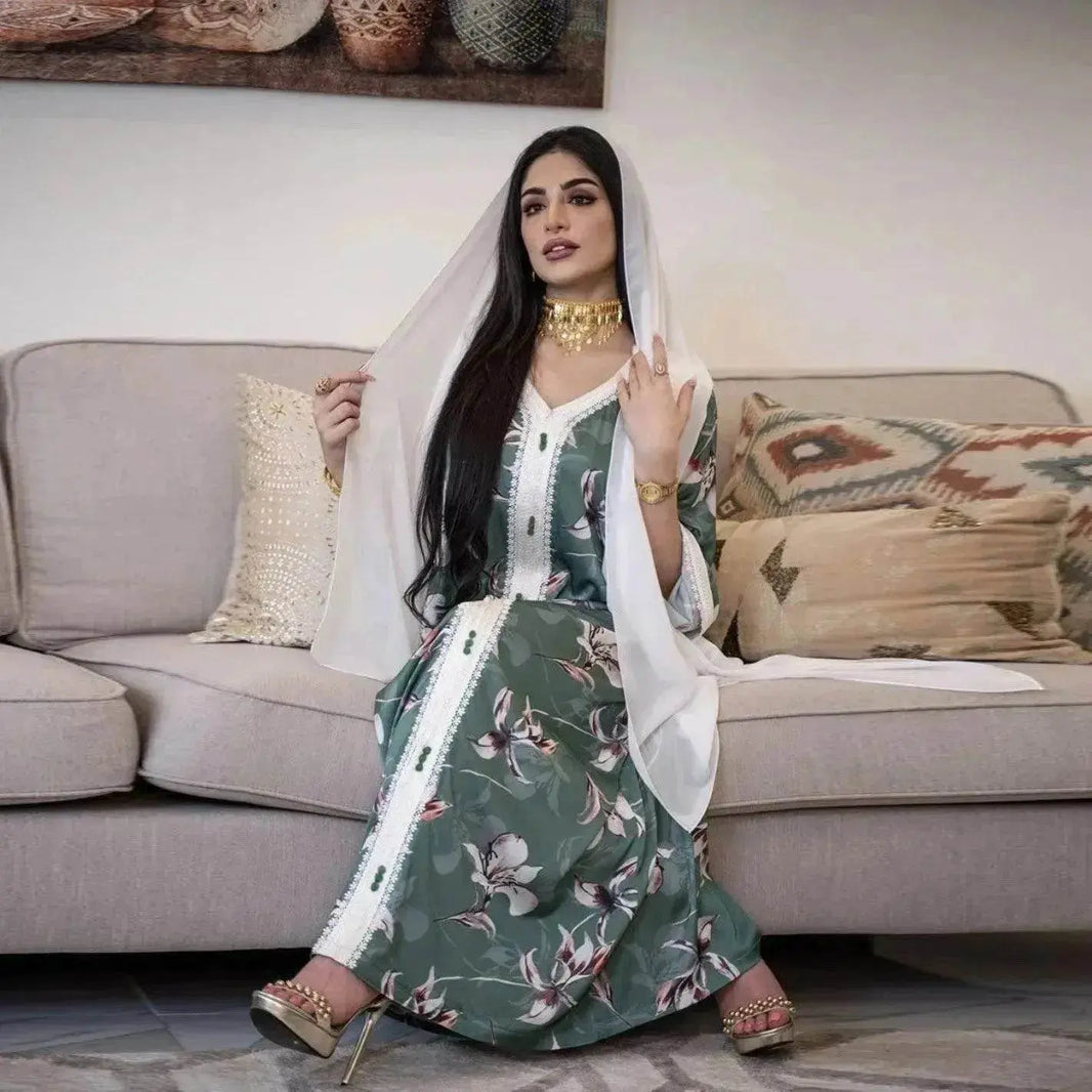 Southeast Asia Malaysia Arab Women's Clothing Dress - EX-STOCK Canada