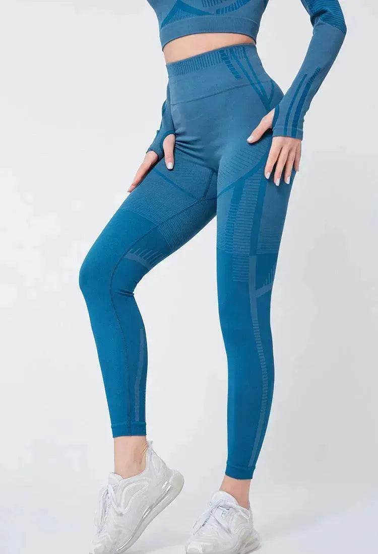 Pantalons de sport de yoga de gym taille haute - EX-STOCK Canada
