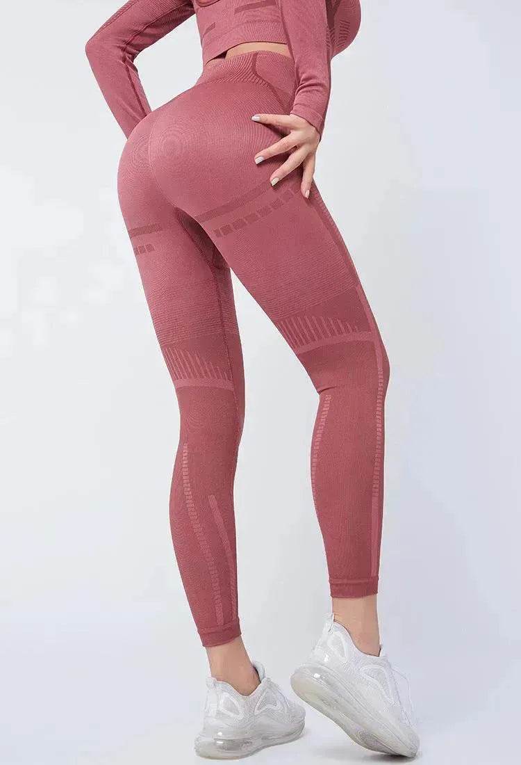 Pantalons de sport de yoga de gym taille haute - EX-STOCK Canada