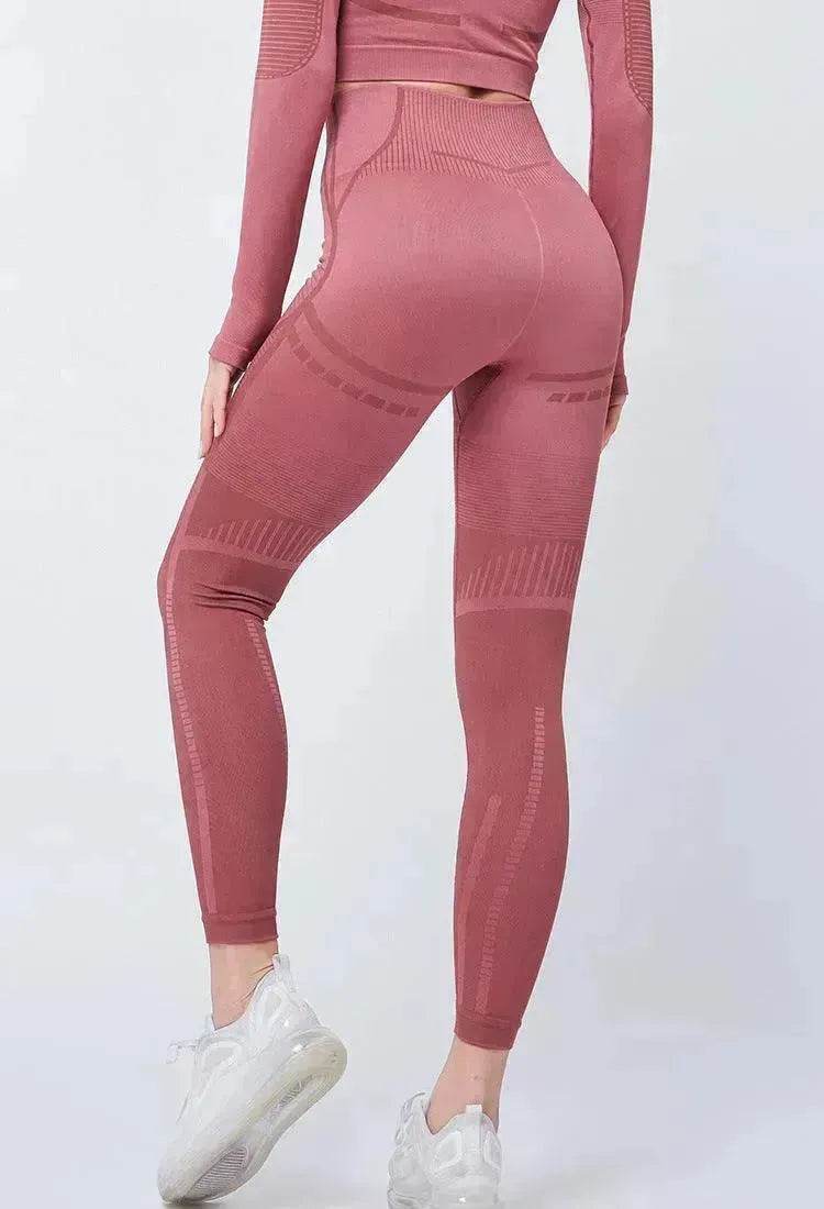 Pantalons de sport de yoga de gym taille haute - EX-STOCK Canada