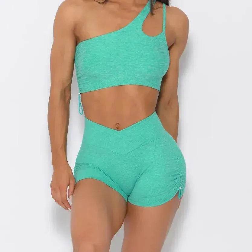 Brassière de sport Shorts Tenue de gym et fitness - EX-STOCK Canada