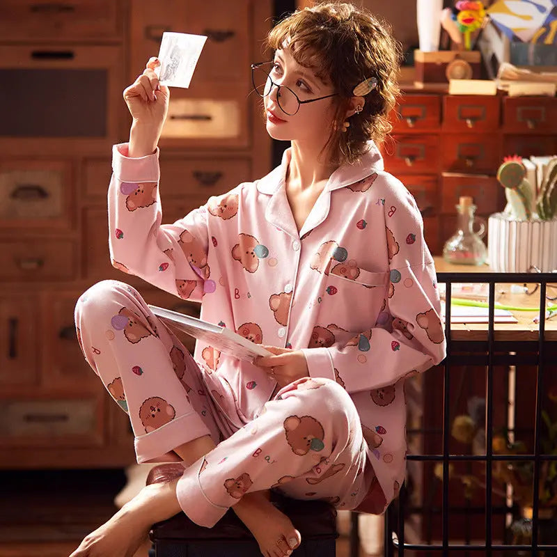 Spring And Autumn Pajamas For Pregnant Women - EX-STOCK Canada