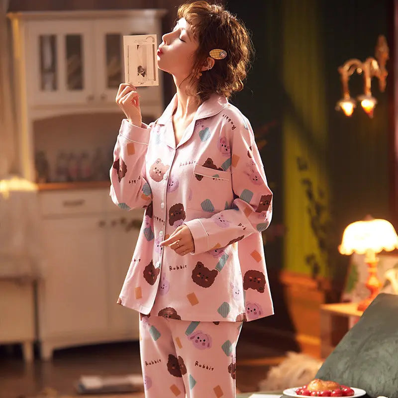 Spring And Autumn Pajamas For Pregnant Women - EX-STOCK Canada