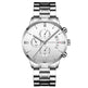 Stainless Steel Business Waterproof Quartz Watch for Men - EX-STOCK Canada