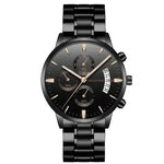 Stainless Steel Business Waterproof Quartz Watch for Men - EX-STOCK Canada