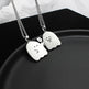 Stainless Steel Cute Ghost Couple Necklace Kawaii Animal Cat Pendant Necklace Lovers Friendship Jewelry Gifts - EX-STOCK Canada