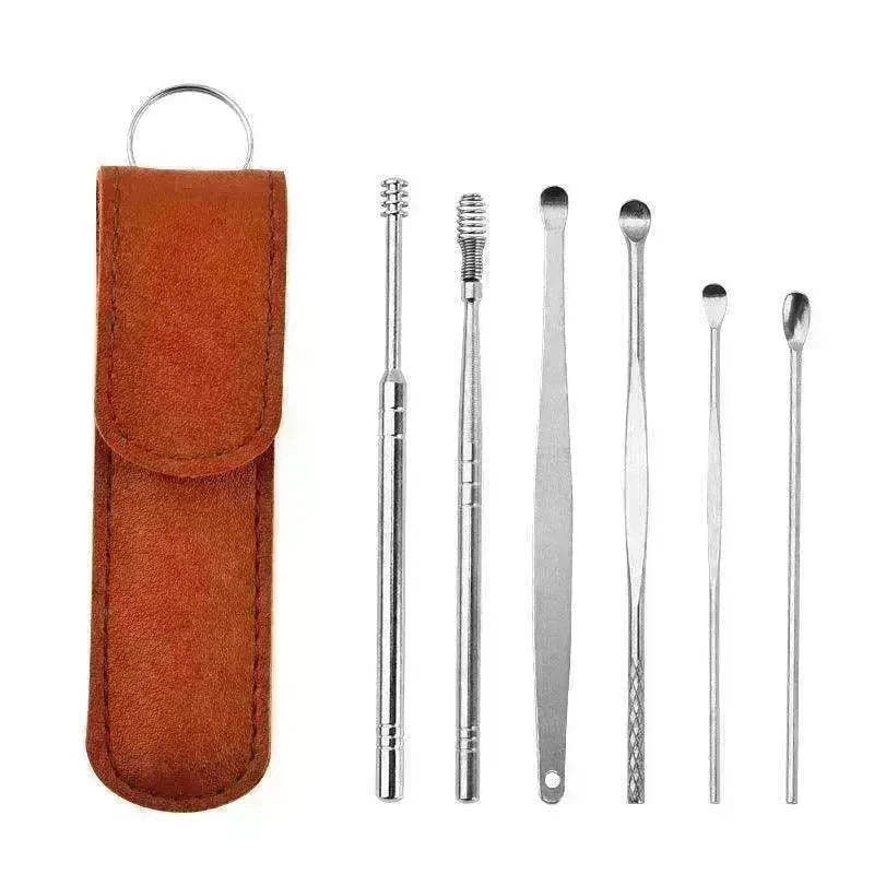 Stainless Steel Ear Pick Double-head Spiral Ear Pick - EX-STOCK CANADA