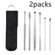 Stainless Steel Ear Pick Double-head Spiral Ear Pick - EX-STOCK CANADA