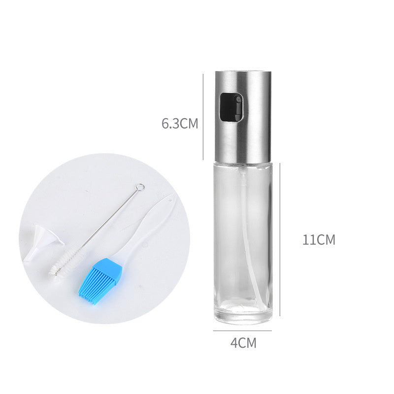 Stainless Steel Grill Kitchen Cooking Oil Spray Bottle With Scale EX-STOCK Canada 