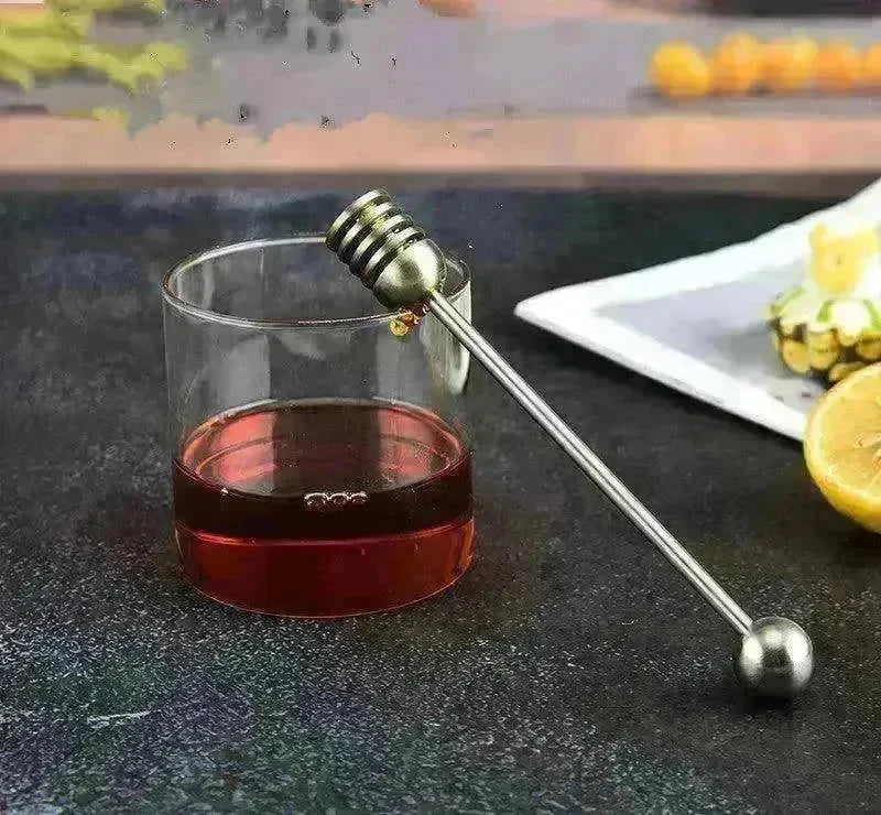 Stainless Steel Honey Spoon Long-handled Stirring Rod Supplies - EX-STOCK CANADA