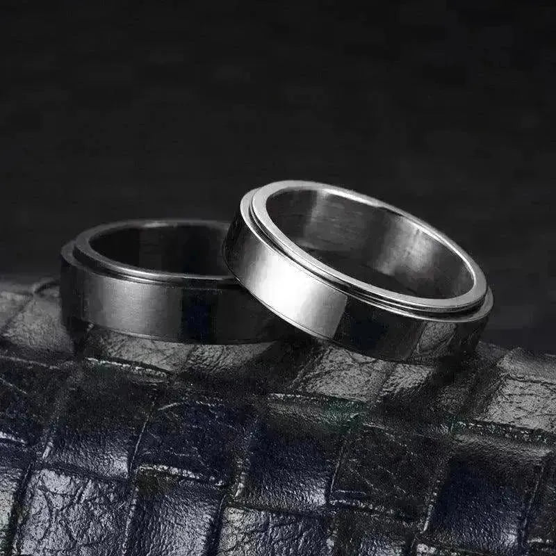 Stainless Steel Rotatable Elegant & Relieve Anxiety Rings - EX-STOCK CANADA
