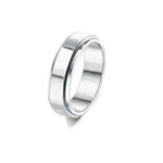 Stainless Steel Rotatable Elegant & Relieve Anxiety Rings - EX-STOCK CANADA