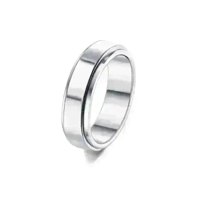 Stainless Steel Rotatable Elegant & Relieve Anxiety Rings - EX-STOCK CANADA