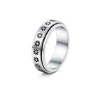 Stainless Steel Rotatable Elegant & Relieve Anxiety Rings - EX-STOCK CANADA
