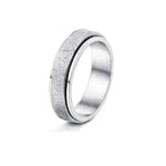 Stainless Steel Rotatable Elegant & Relieve Anxiety Rings - EX-STOCK CANADA