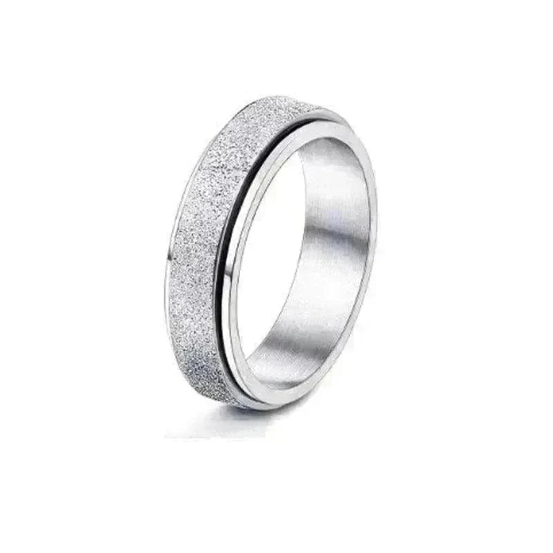 Stainless Steel Rotatable Elegant & Relieve Anxiety Rings - EX-STOCK CANADA
