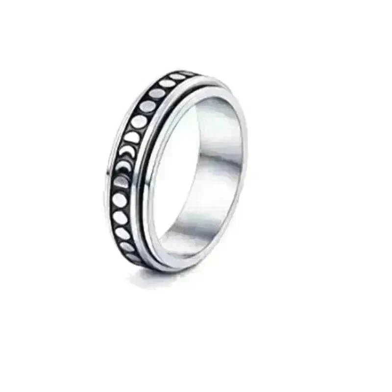 Stainless Steel Rotatable Elegant & Relieve Anxiety Rings - EX-STOCK CANADA