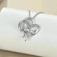 Sterling 925 Silver Elephant Heart-shaped Pendant - EX-STOCK Canada