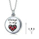 Sterling 925 Silver Heart Urn Engraved Cremation Necklace for Ashes - EX-STOCK CANADA
