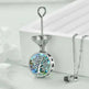 Sterling Silver Tree of Life Urn Necklaces for Ashes Cremation Jewelry - EX-STOCK CANADA