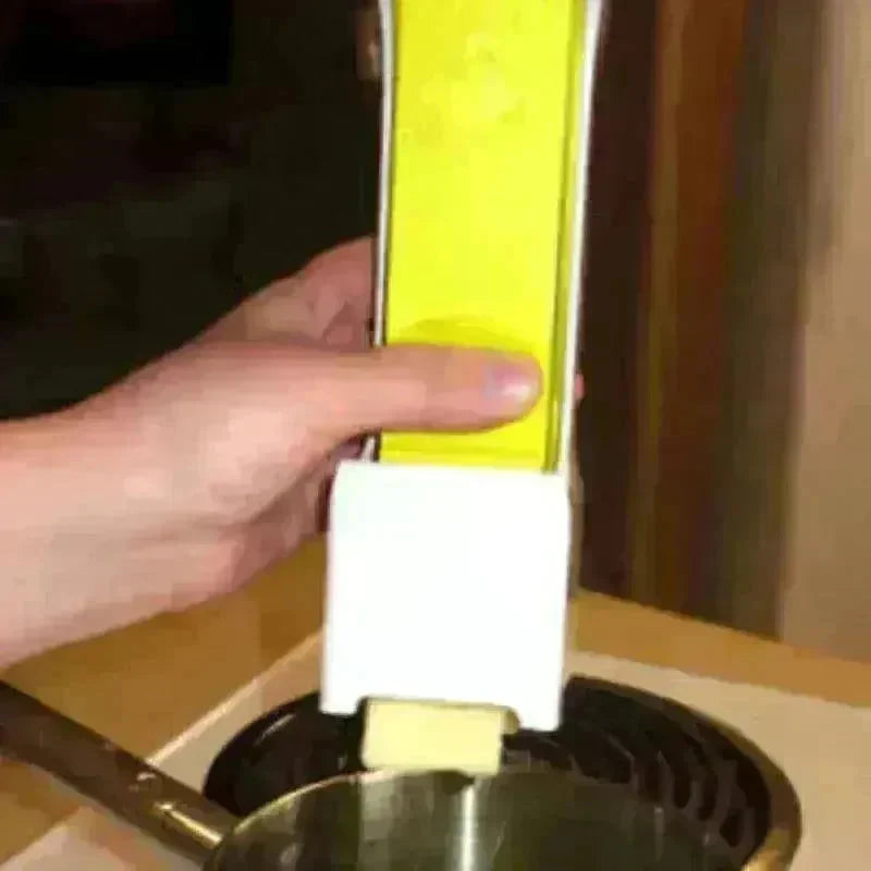 Stick Butter Cutter Cheese Slicer One-Button Dispenser Storage Box - EX-STOCK CANADA