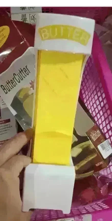 Stick Butter Cutter Cheese Slicer One-Button Dispenser Storage Box - EX-STOCK CANADA