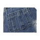 Straight Leg Wide Leg Denim Strap Pants - EX-STOCK Canada