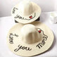 Straw hats for mother daughter - EX-STOCK Canada