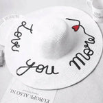 Straw hats for mother daughter - EX-STOCK Canada