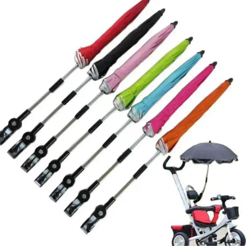 Stroller Umbrella: 360° Adjustable Accessory - EX-STOCK Canada