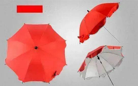 Stroller Umbrella: 360° Adjustable Accessory - EX-STOCK Canada