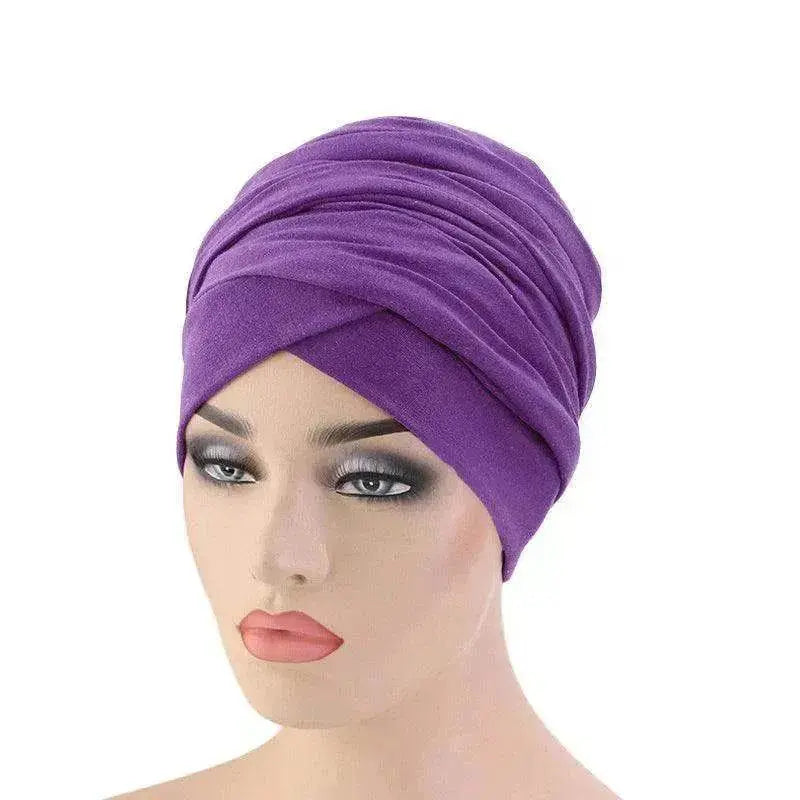 Stylish Female Polyester Arab Headscarf - EX-STOCK Canada