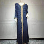 Summer Bronzing Arab Dubai Gown - EX-STOCK Canada