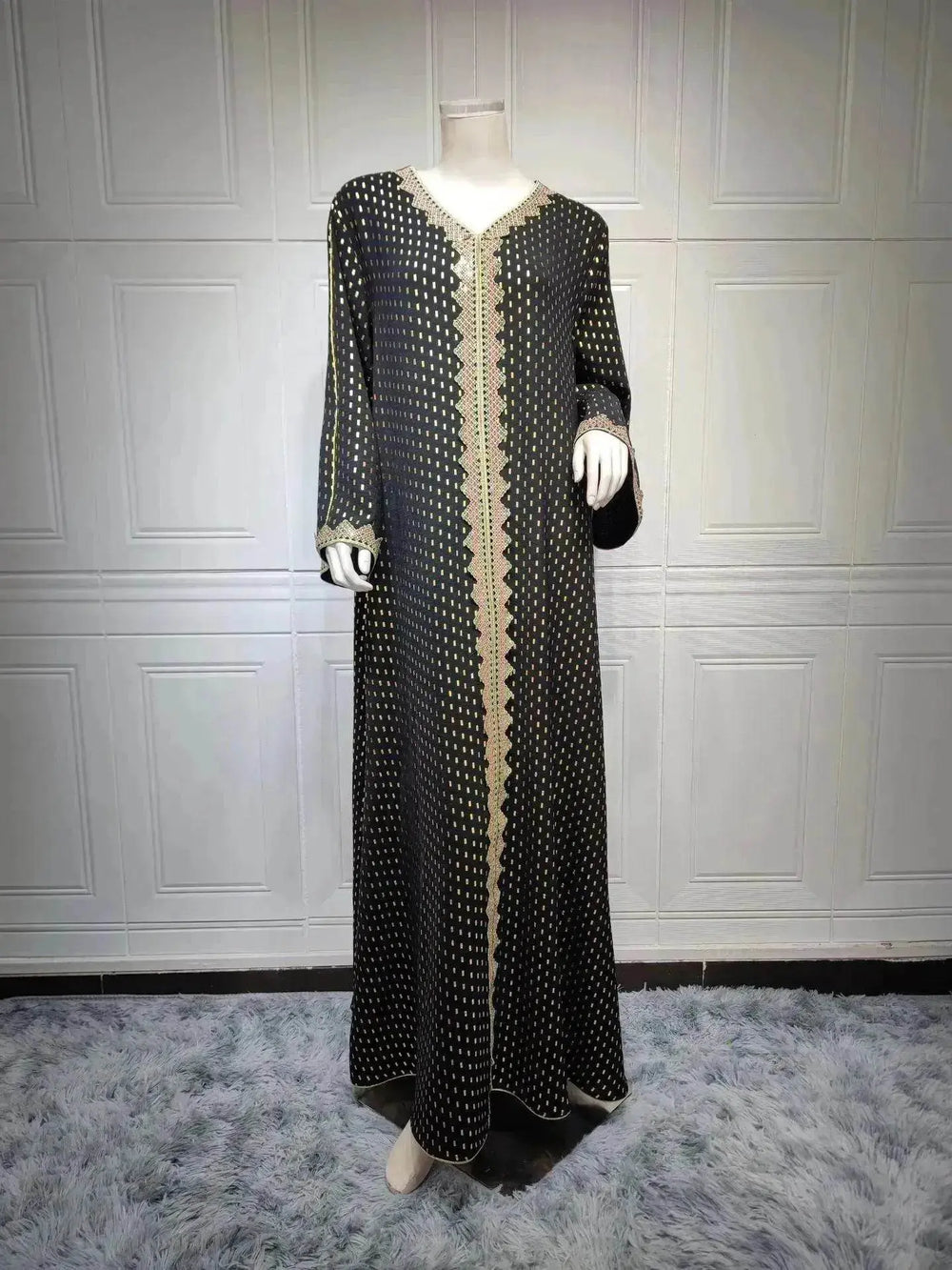 Summer Bronzing Arab Dubai Gown - EX-STOCK Canada