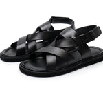 Summer Genuine Leather Casual Sandals Men  EX-STOCK CANADA