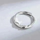Sun Moon Couple Ring Sterling Silver Luxury Niche Design Sense Ring - EX-STOCK CANADA
