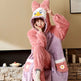 Sweet Fall Pajamas Flannel Nightgown Women - EX-STOCK Canada