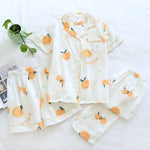 Sweet Purified Cotton Gauze Pajamas For Women - EX-STOCK Canada