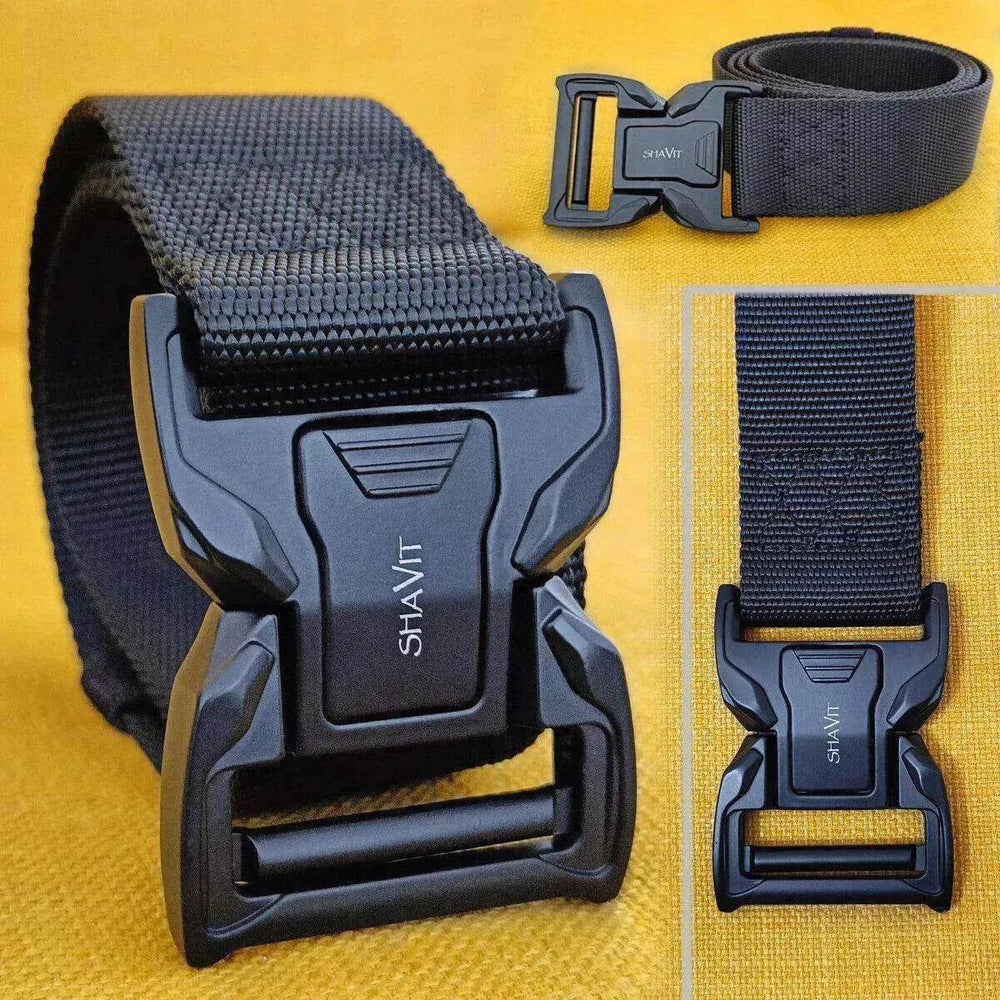 Men's Tactical Military Belt – Nylon Rigger Work Belt - EX-STOCK Canada