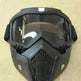 Tactical goggles for motorcycle helmet - EX-STOCK CANADA