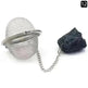 Tea Filter Natural Raw Gemstone Filter Ball Stew Ingredients Ball Stainless Steel - EX-STOCK CANADA