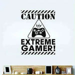 The gamer's warning wall stickers - EX-STOCK Canada