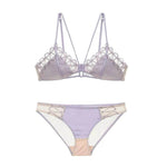 Thin Lace Comfortable Back Shaping Bra Set - EX-STOCK Canada