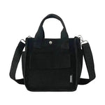 Three-dimensional Multi-pocket Canvas Crossbody Bag - EX-STOCK Canada