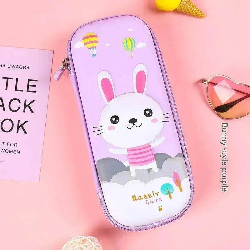 Three-dimensional Pencil Case Primary School Kindergarten Cartoon Large Capacity Pencil Case Pencil Box - EX-STOCK Canada